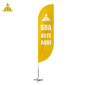Windbanner Modelo Pena Tamanho M
