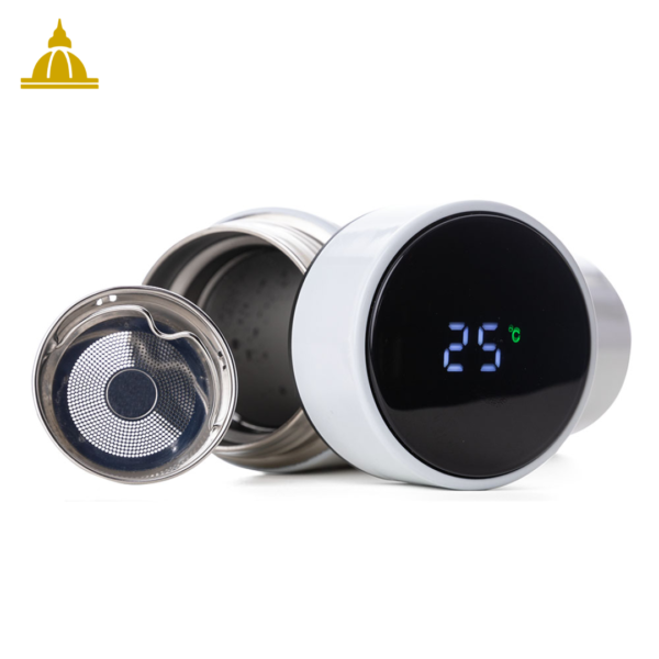 Garrafa Térmica 450ml com Mostrador Temperatura Digital - Imagem 8