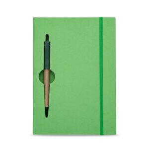 BLOCO DE ANOTAÇÕES C/ CANETA ECOLÓGICA