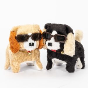 CACHORRO DE PELÚCIA ARTICULADO