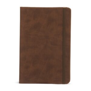 CADERNETA COURO SINTÉTICO 21X14