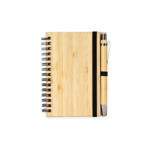 CADERNO ECOLÓGICO COM CANETA