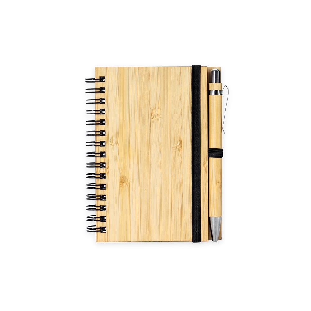 CADERNO ECOLÓGICO COM CANETA