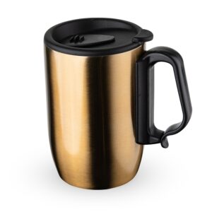 CANECA INOX PAREDE DUPLA 350ML