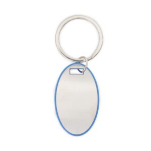 CHAVEIRO OVAL PLASTICO/METAL