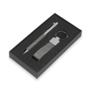 KIT CANETA E CHAVEIRO RPET