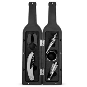 KIT VINHO 5PÇS FORMATO GARRAFA KIT VINHO 5PÇS FORMATO GARRAFA
