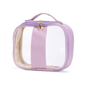NECESSAIRE EM PVC E PU TAM.M