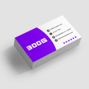 Cartão de Visita Couchê 250g 91x51mm 4×0 1000 unidades – Linha 2026