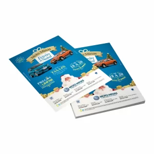 Panfleto em Couche 90g 280X400MM 500 unidades