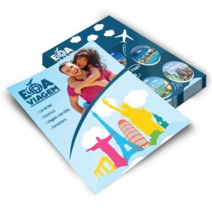 Panfleto em Couche 90g 200X280MM 1000 unidades Panfleto em Couche 90g 200X280MM 1000 unidades