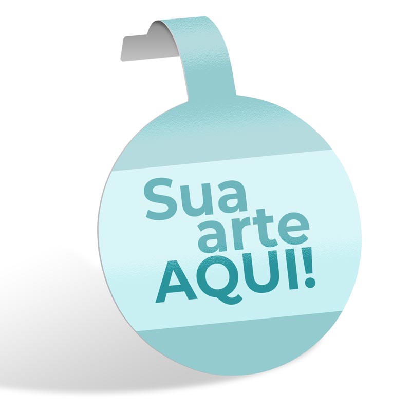 Wobbler Promocional 4x0 20 unidades