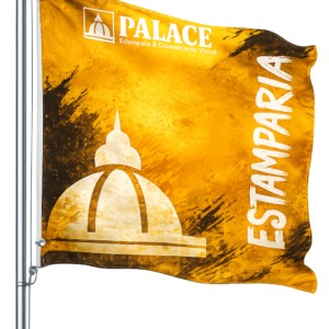 Bandeira Personalizada em Oxford tamanho 1000x500mm