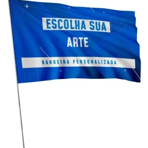 Bandeira Personalizada em Oxford tamanho 700x450mm