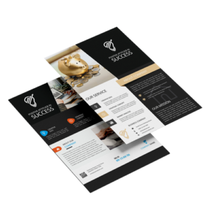 Panfleto em Couche 90g 140X200MM 500 unidades