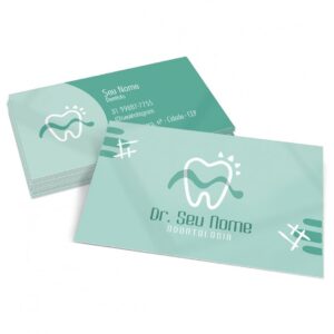 Cartão de Visita Couchê 250g 91x51mm 4×4 2000 unidades – Linha 2026