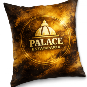 Almofada Personalizada 100% poliéster Tamanho 40x40cm com 25 unidades