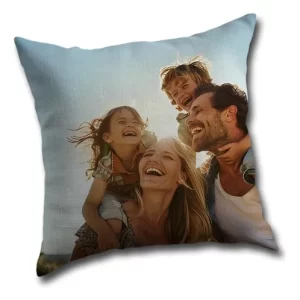 Almofada Personalizada 100% poliéster Tamanho 40x40cm com 10 unidades