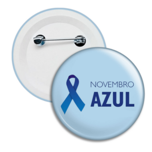 Botton Personalizado Redondo 55mm com Alfinete – 10 unidades