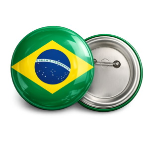 Botton Brasil Personalizado Promocional Copa 2026