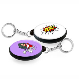 Botton Chaveiro Dupla Face Personalizado 35mm – 50 unidades