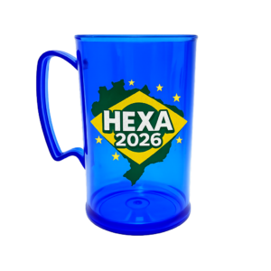 Caneca Acrílico Promocional Personalizada Copa 2026