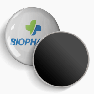 Botton Magnético Personalizado para Geladeira 35mm – 100 unidades