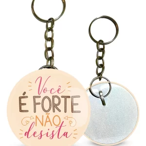 Botton Chaveiro Personalizado 35mm – 10 unidades