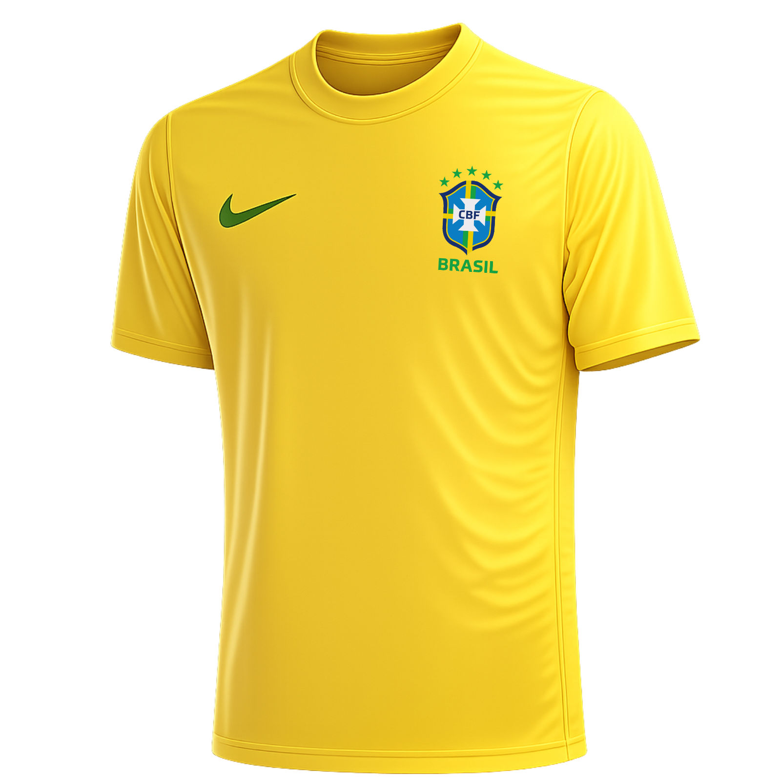 Camiseta DryFit Brasil Modelo 1 (S/ Personalização)
